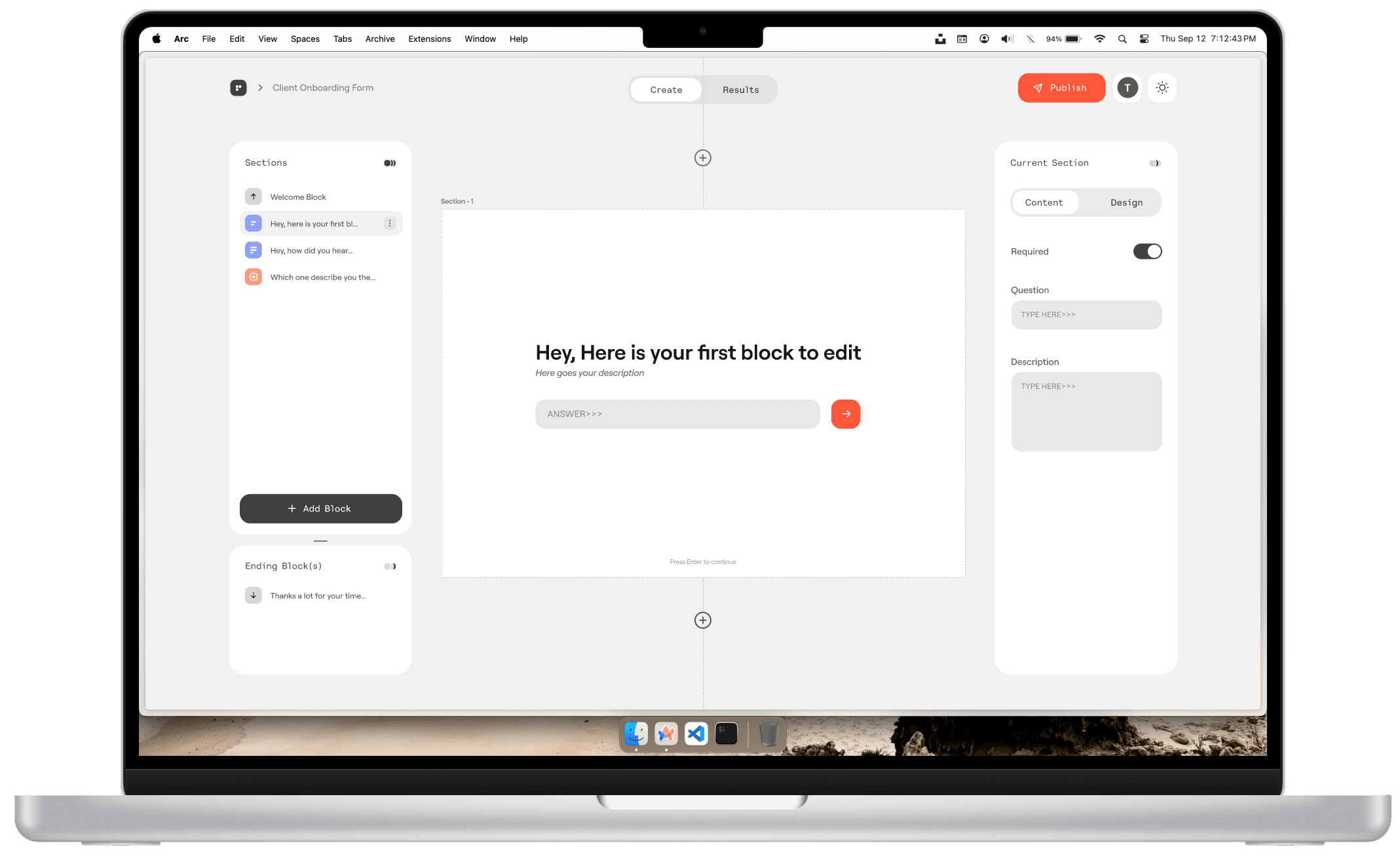 Popform form builder preview image